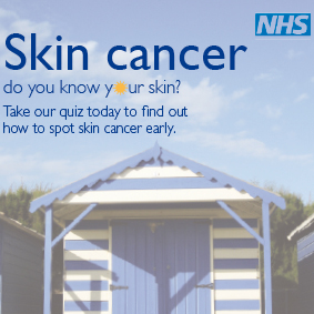<strong>'Do you know your skin?' 2012 pharmacy campaign</strong><br>Design posters, logo, shelf wobblers, badges and a quiz for Devon; replicate into West Sussex and other NHS trusts. <a href="http://www.devonpct.nhs.uk/Library/Skin_Cancer_Know_Your_Skin/2012/Appendix%203%20-%20Know%20Your%20Skin%20resources.pdf" target="_blank">Link to online resources</a>